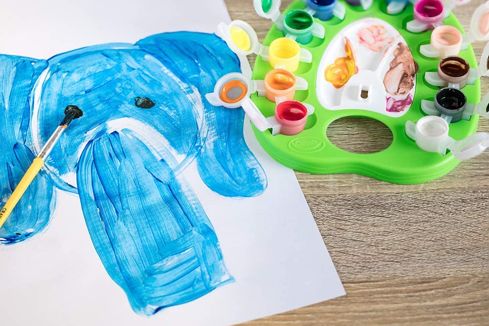 TEMPERAS LAVABLES C/PALETA