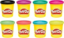 PLAYDOH PACK 8 BOTES COL.VIVOS