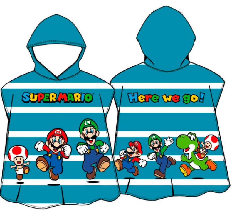 PONCHO SUPERMARIO 50x100