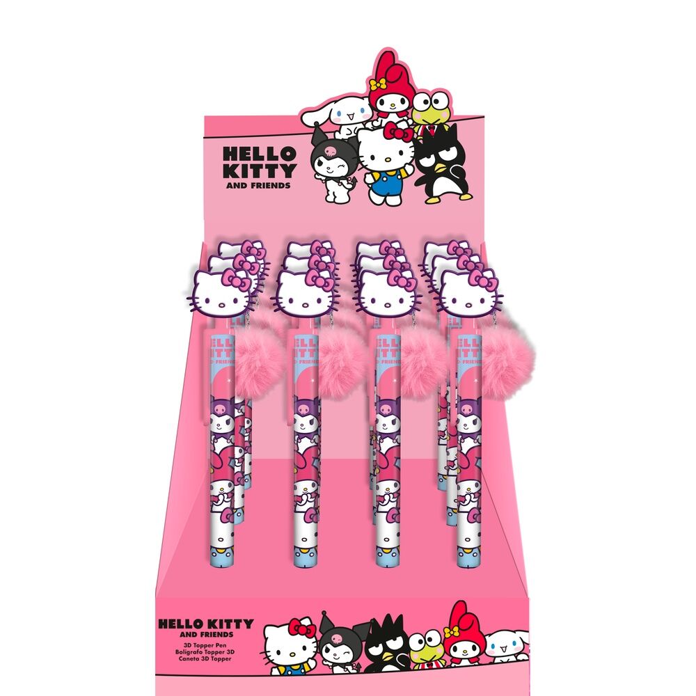 BOLIGRAFO TOPPER HELLO KITTY