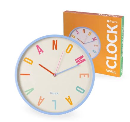 RELOJ PARED "NO ME DA LA VIDA"