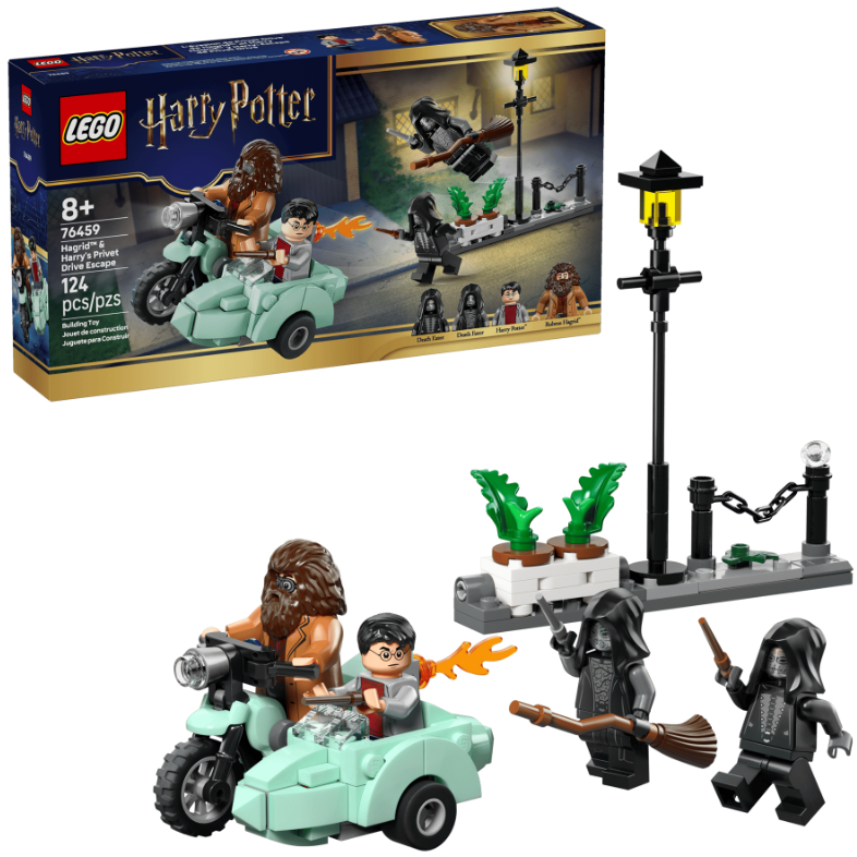 HAGRID Y HARRY HUIDA PRIVET DRIVE