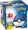 PUZ.3D 54 POKEMON SUPERBALL AZ.