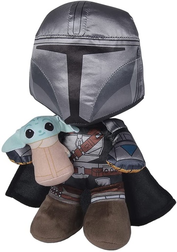 [33375806] PELUCHE MANDALORIAN+BABY YODA
