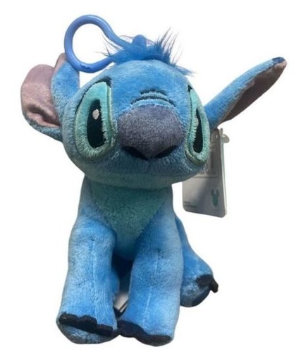 [48348720] LLAVERO PELUCHE STITCH AZUL