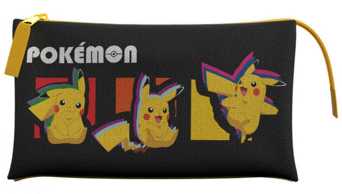 [50911059] PORTATODO TRIPLE POKEMON
