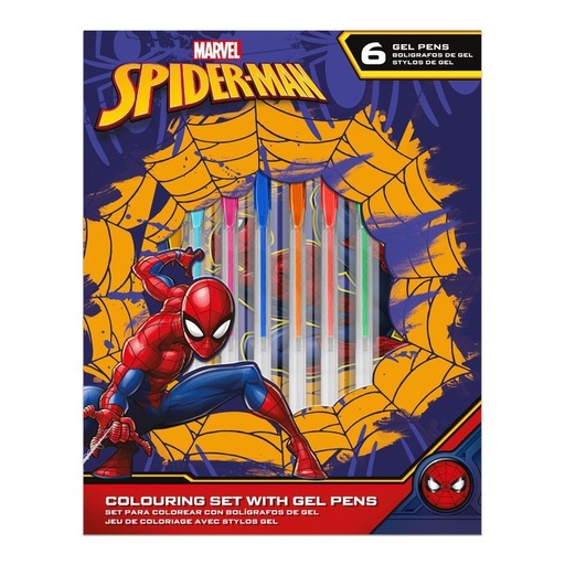 [12488437] BOLIS GEL C/CUAD.ACTIV.SPIDERMAN