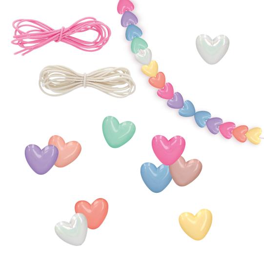 CUENTAS CORAZON DIY PRINCESS MIMI