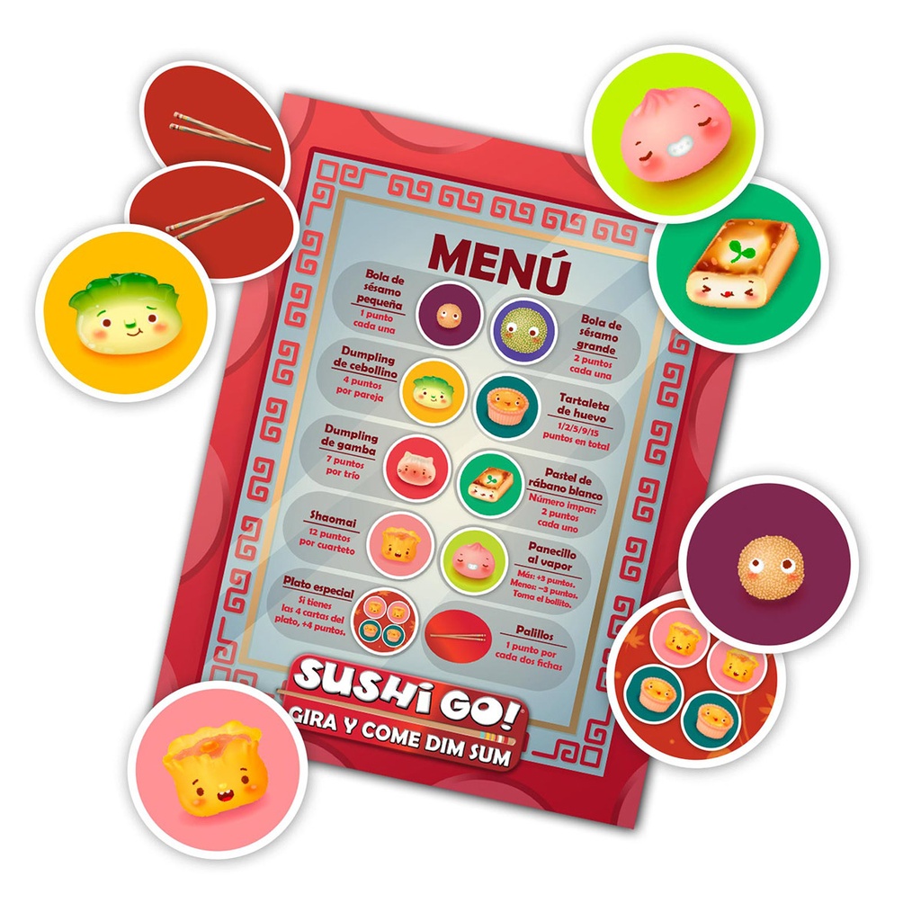 SUSHI GO GIRA Y COME