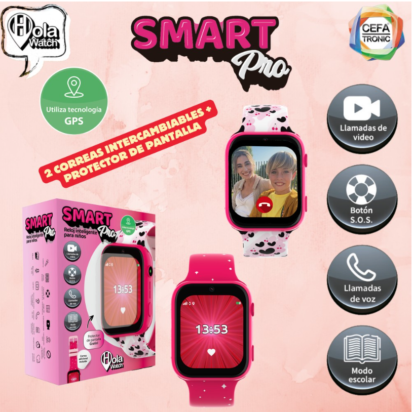 RELOJ SMART PRO PINK