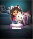 LAMPARA DESPERTADOR 3D GABBY'S