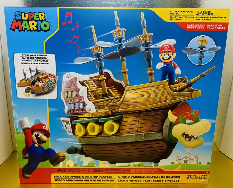 SUPER MARIO AERONAVE BOWSER