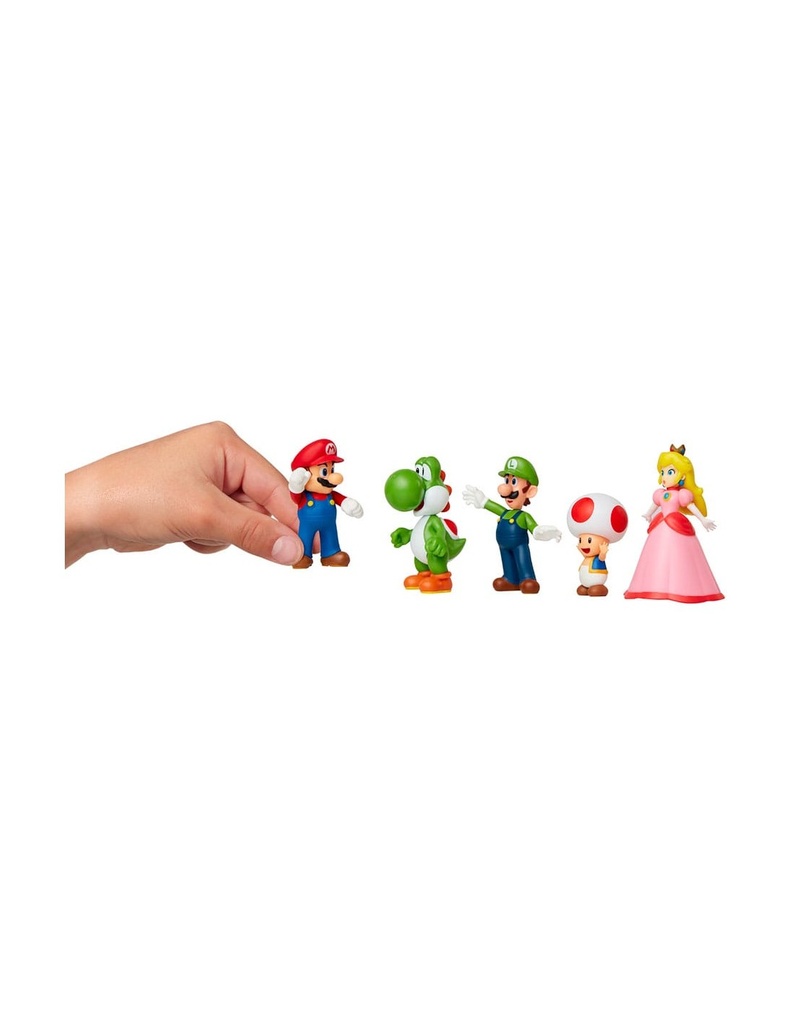 SUPER MARIO PACK 5 FIG. 6 CM.