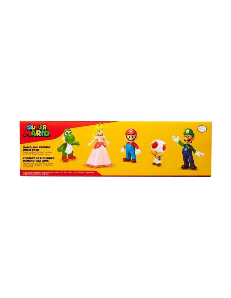 SUPER MARIO PACK 5 FIG. 6 CM.