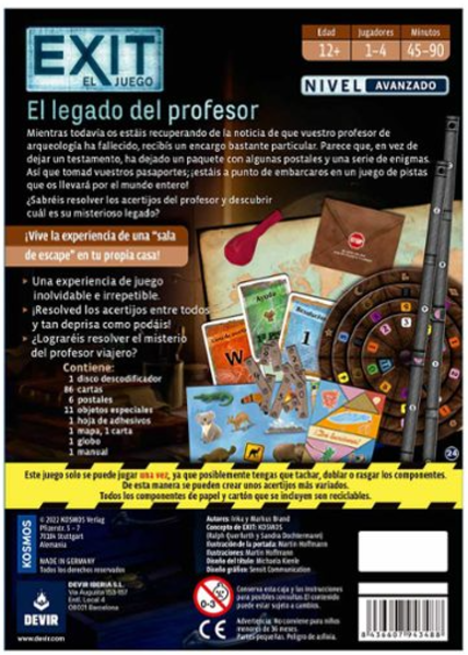EXIT EL LEGADO DEL PROFESOR
