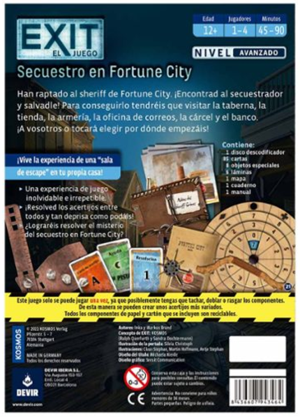 EXIT SECUESTRO EN FORTUNE CITY
