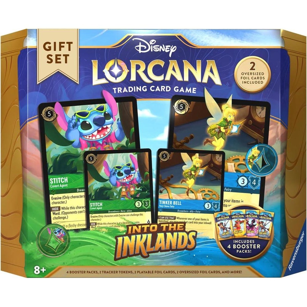 DISNEY LORCANA GIFT SET INTO THE INKLANDS