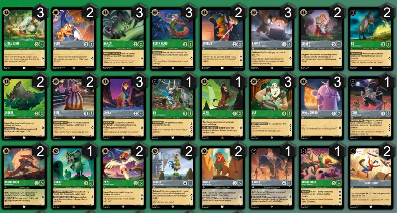 MAZO LORCANA SET A SHIMMERING SKIES