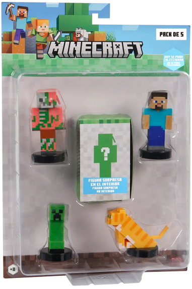 MINECRAFT FIGURAS (PACK 5)