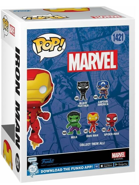 MARVEL-POP IRON MAN