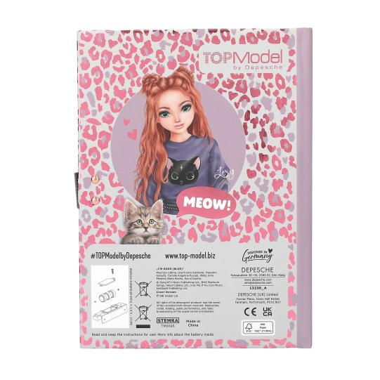 DIARIO REBEL KITTY COD.SEC.TOP MODEL