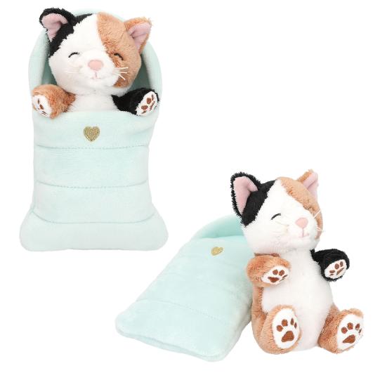 PELUCHES PERROS Y GATOS SACO DORMIR
