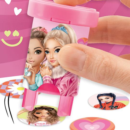 ESTAMPADOR PEGATINAS TOP MODEL