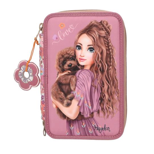 ESTUCHE TRIPLE FLORAL TOP MODEL