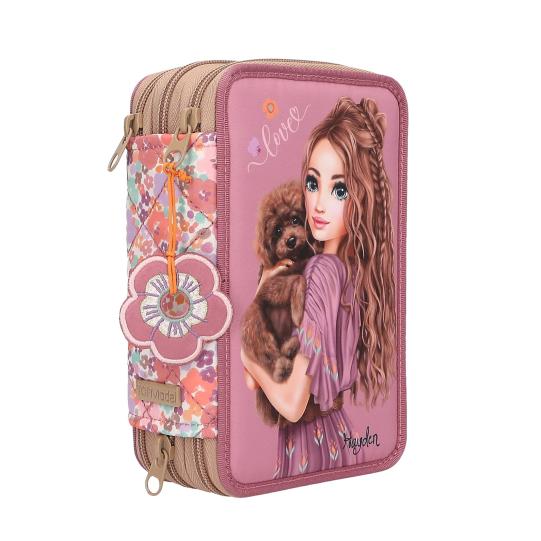 ESTUCHE TRIPLE FLORAL TOP MODEL