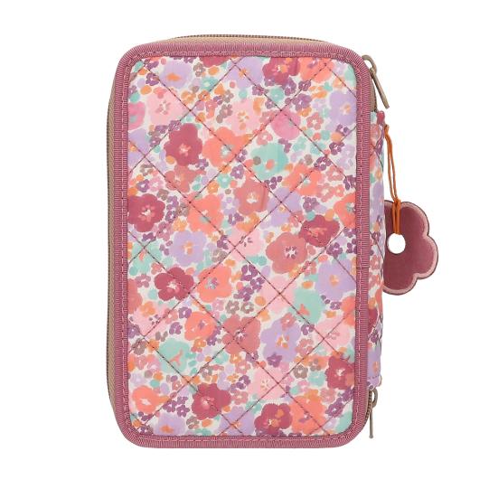 ESTUCHE TRIPLE FLORAL TOP MODEL
