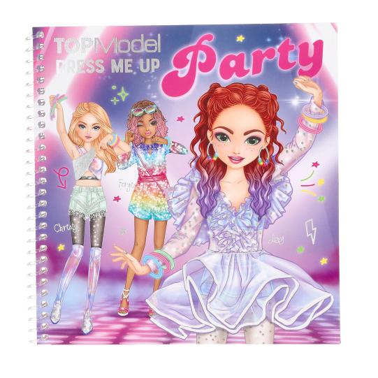 CUADERNO DRESS ME UP PARTY TOP MODEL