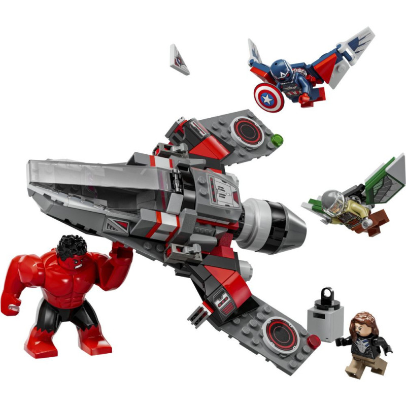 CAPITAN AMERICA vs. HULK ROJO
