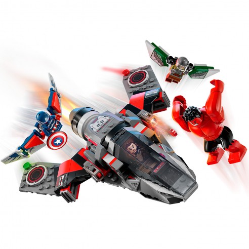 CAPITAN AMERICA vs. HULK ROJO