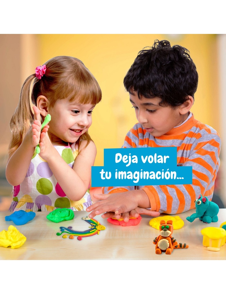 CREA PLASTILINA AZUL