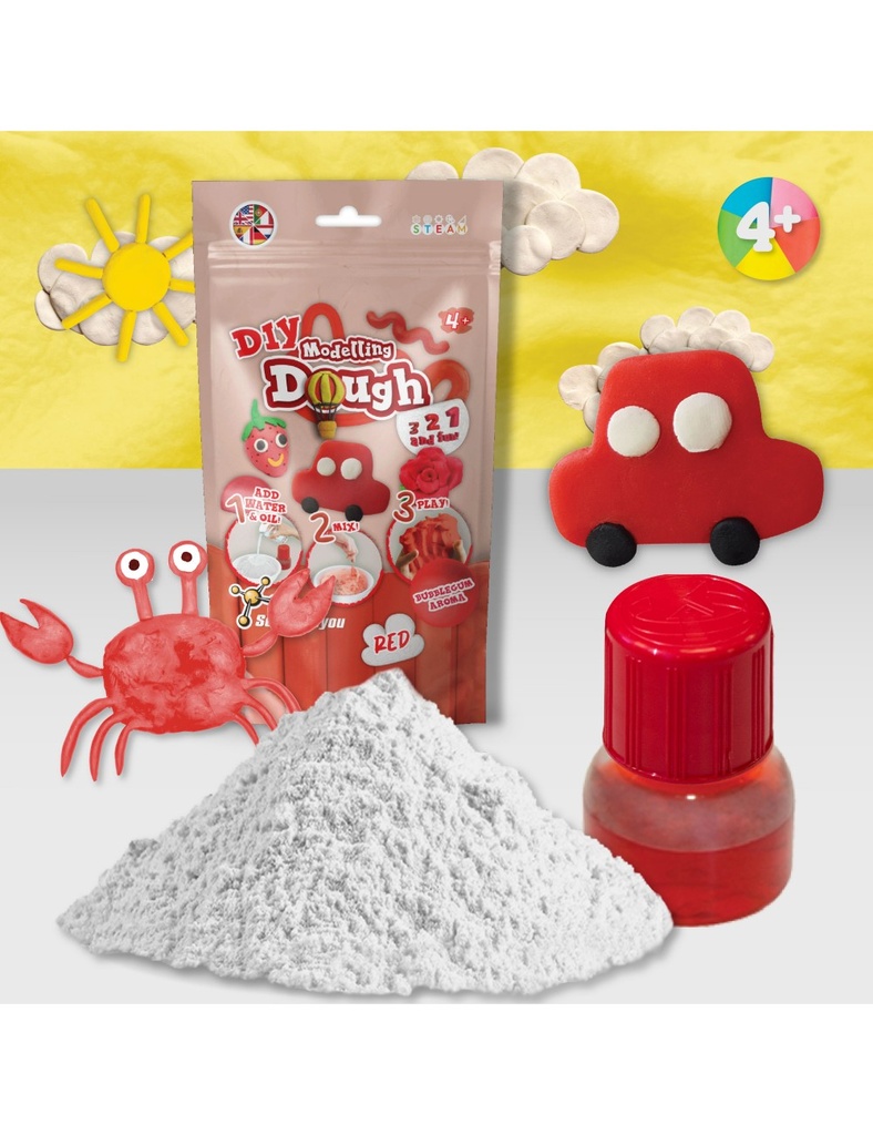 CREA PLASTILINA ROJA