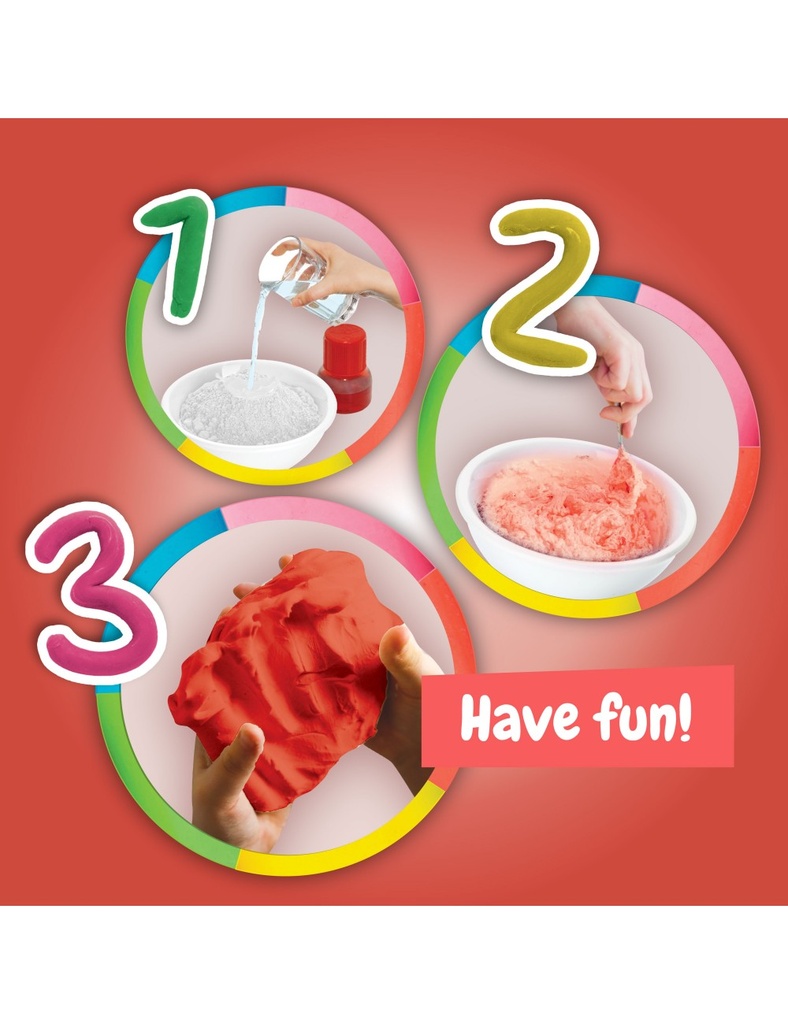CREA PLASTILINA ROJA