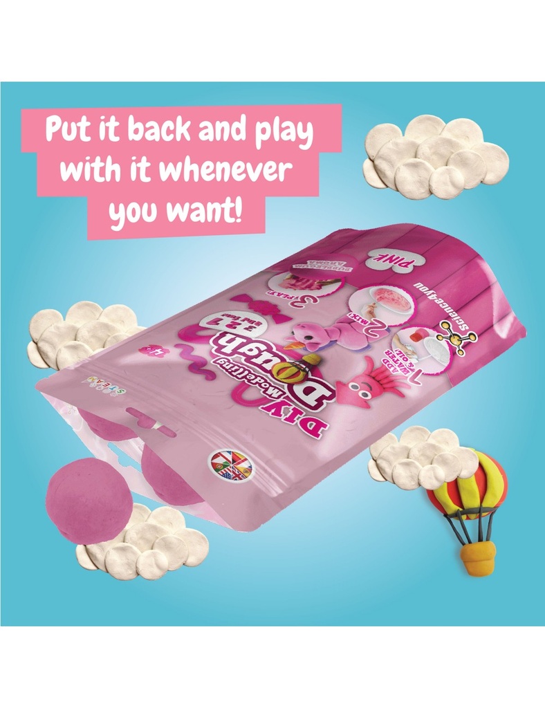 CREA PLASTILINA ROSA
