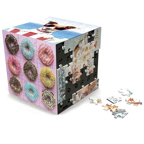 PUZ.3D CUBE ANIMALS