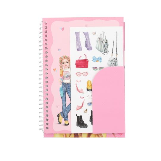 CUADERNO COLOREAR TOP MODEL