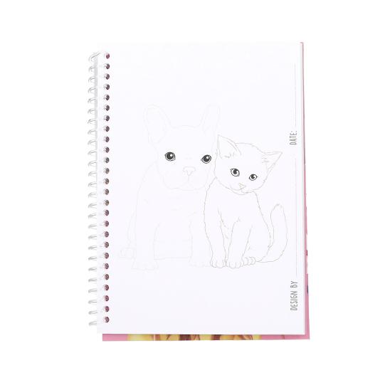 CUADERNO COLOREAR TOP MODEL