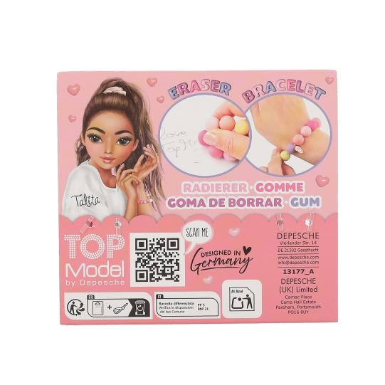 PULSERA GOMA DE BORRAR TOP MODEL