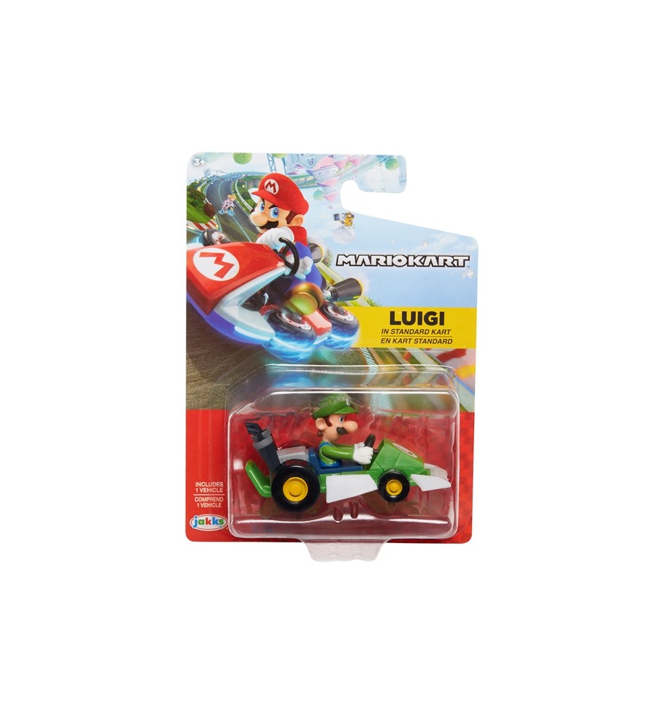 SUPER MARIO MINI KART RACER 6 CM