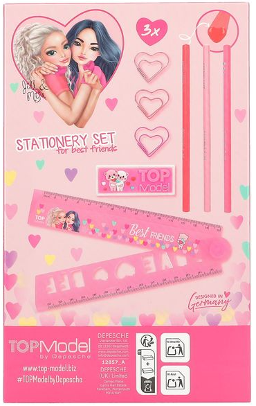 SET PAPELERIA TOP MODEL