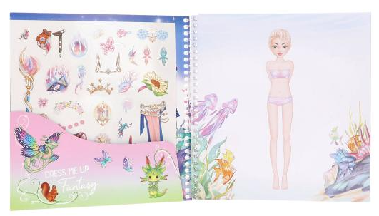 CUADERNO CALCOMANIAS TOP MODEL