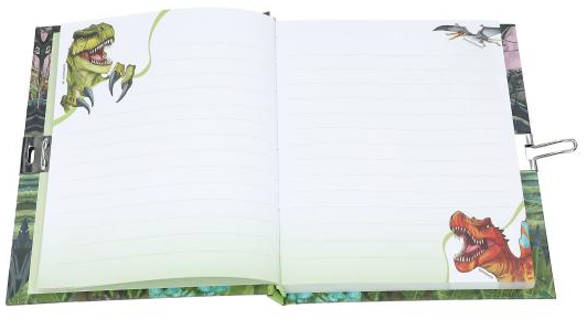 DIARIO C/CANDADO DINO WORLD