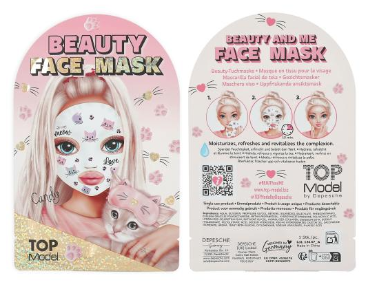 MASCARILLA FACIAL GATO BEAUTY TOP MODEL