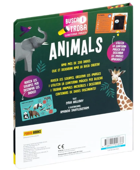ANIMALS BUSCA I TROBA LLANTERNA MAGICA