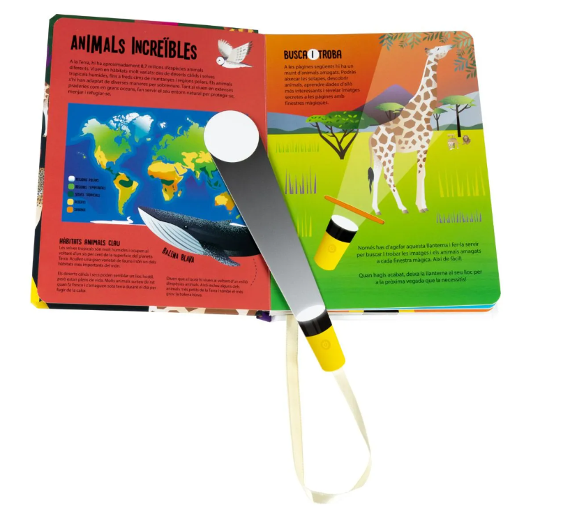 ANIMALS BUSCA I TROBA LLANTERNA MAGICA