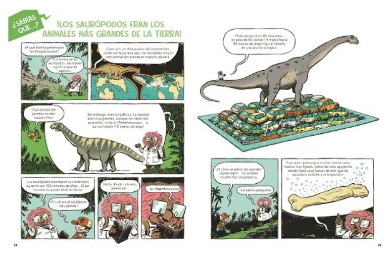LOS DINOSAURIOS ¿SABÍAS QUÉ...?