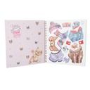 CREA TU LIBRO DE COLOREAR KITTY TOP MODEL